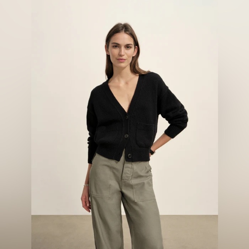 Buck Mason Soft Spun Cotton Boxy Cardigan